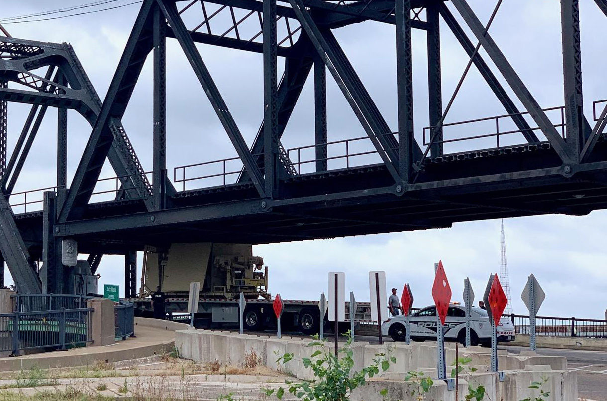 Truck-eating bridge claims a victim Monday morning
